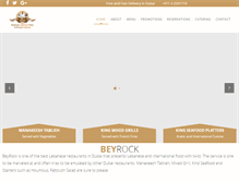 Tablet Screenshot of beyrockdubai.com